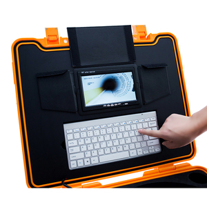 Caméra d'inspection d'égout <span class=keywords><strong>HD</strong></span> 20m à 50m 7 "avec tête 25mm 1080P, clavier et compteur compteur caméra de plomberie - Product Image 2