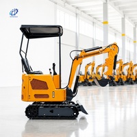 Harga Dealer Mini Excavator 1.2 Ton 1 Ton 2 Ton Crawler Digger Dozer Blade Mesin Kubota EPA EURO 5 CE Rumah Kebun Halaman