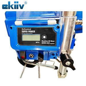 Machine à pulvériser de mastic électrique EKIIV 918 haute performance avec débit maximal de 10 L/min et tube en fibre haute pression de 15 mètres - Product Image 2