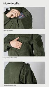 Camouflage Tactical Uniform <strong>Set</strong> with TC65/35 Ripstop Fabric for Hiking, Training, Outdoor Sports and Work - Product Image 4