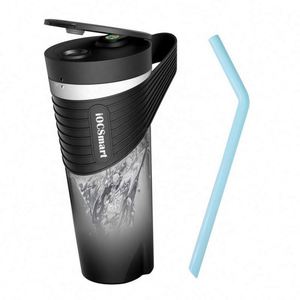 Licuadora Portátil de 6 Cuchillas, Mini Mezcladora, Extractor de Jugos, Licuadora Eléctrica USB para Smoothies con Pajita - Product Image 3