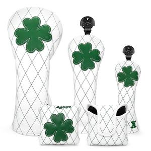 Fundas para Palos de Golf Lucky Clover de Alta Calidad para Driver, Fairway, Híbrido, Blade, Putter y Mallet Putter - Product Image 1
