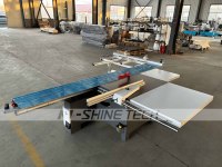 Scie à table coulissante JINAN M-SHINE 6132, scie à bois, scie à découper, machine à découper le contreplaqué pour le bois massif