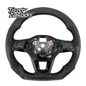 Volant sport en fibre de carbone personnalisé pour Volkswagen Golf MK8 Passat 2020-2025 Atlas Jetta GTI GTD GLI ID4 Tera T-ROC - Product Image 1