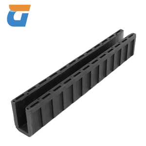 Precio de fábrica Hitachi MCA Elevator Guide Shoe Liner Diseño moderno 200*29*39*10/16 Lift Guide Shoe Insert <span class=keywords><strong>HGE</strong></span> para elevador de mercancías - Product Image 6
