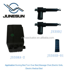 Actuador Lineal DC JS35DJ 12V/24V, Varilla de Empuje Eléctrica Telescópica para <span class=keywords><strong>Camas</strong></span> de Hospital, Rehabilitación y Equipos de Enfermería - Product Image 4