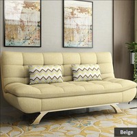 Multifunktionales Dreisitzer-Klappsofa Modernes Stoffsofa mit Hochdichtem Schaumstoff Abnehmbarer Bezug Platzsparendes Design für Wohnzimmer