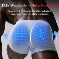 Tragbare Beckenboden-Trainings-Boxershorts Hüftstraffende Unterwäsche Po-Formende Hosen für Büroangestellte Fahrer Fitness-Regeneration