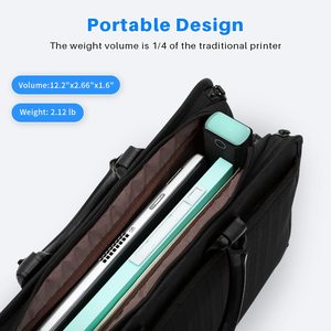 Impressora Térmica Phomemo em Estoque, Impressora Portátil de Recibos e Códigos de Barras, <span class=keywords><strong>Mini</strong></span> Impressora Portátil <span class=keywords><strong>A4</strong></span> - Product Image 3