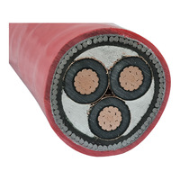 Câble d'alimentation BS 6622 EN 60228 Cuivre/Aluminium XLPE/PVC Moyenne Tension 3.8/6.6kV 8.7/15kV 12.7/22kV 19/33(36)kV 6.35/11(12)kV