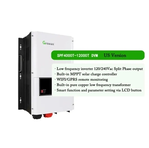 Sistema Solar Híbrido al por Mayor, 5KW 10KW 20KW, Conexión a Red, MPPT, Batería de Iones de Litio, Paneles Solares Monocristalinos - Product Image 4