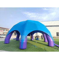 Tente dôme araignée gonflable personnalisée pour événements publicitaires en plein air et activités de plein air
