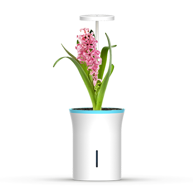 Led Wifi New Design Smart Wifi Connected Flowerpot Smart Hydroponic Flowerpot LED Grow Light Indoor Flower Pot