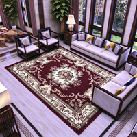 Tapis haut de gamme, de haute qualité, imperméable, fabriqué à la machine, en polyester, adapté aux chambres et aux salons