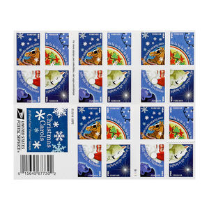 Envío Gratis desde Almacén en EE. UU. - Sellos Navideños 2016 Christmas Carols Forever en Stock, Venta al Por Mayor - Product Image 2