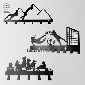 <span class=keywords><strong>2025</strong></span> móc cho treo đồ dùng grills phím Áo khoác nhôm cả cạnh tranh móc áo tường móc áo kệ - Product Image 6