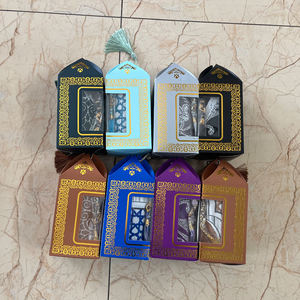 Set Tappeto da <span class=keywords><strong>Preghiera</strong></span> Islamico e Rosario Tasbih in Confezione Regalo per Adulti Musulmani - Product Image 2