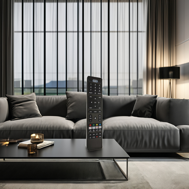 Unipro 4K UHD Android TV Media Streamer with High Quality New RoHS Certified Learning Code RF Remote Control IP TV BOX