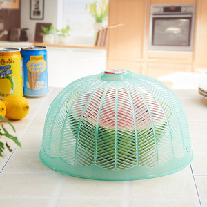Round Food <b>Cover</b> 530 <b>Plastic</b> Eco Friendly Kitchen Fly Proof Tabletop Lid - Product Image 2