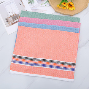 Custom Made Starry Striped Tea Towels 42x68 Cm Quick Dry Mixed Colors <b>Kitchen</b> Cleaning <b>Cloths</b> Rectangle Polyester Cotton - Product Image 2