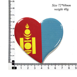 Magnete 3D in Resina di Genghis Khan, Adesivo in Lega con Mappa della Mongolia, Souvenir di Ulaanbaatar, Regalo Personalizzato, Magnete per Frigorifero in Metallo - Product Image 3