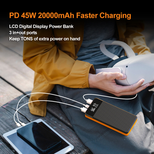 Batería Externa <span class=keywords><strong>de</strong></span> <span class=keywords><strong>Emergencia</strong></span> <span class=keywords><strong>de</strong></span> 12v y 26800mah, Portátil para Exteriores con Pantalla LED Digital, Carga Rápida PD <span class=keywords><strong>de</strong></span> 20W para Teléfonos Inteligentes y Tabletas - Product Image 6