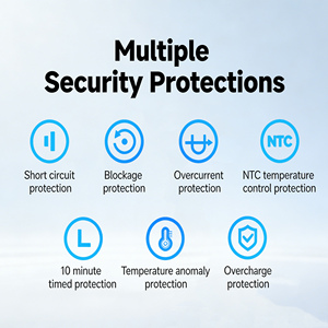 Nuova Funzione Massaggiatore a Percussione Profonda con Luce Rossa e Compressione Termica, Mini Pistola per Massaggi con 8mm di Amplitude, Potente Sollievo Muscolare - Product Image 3