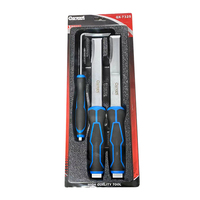 Ensemble de grattoirs et ciseaux droits en acier SUP11, 3 pièces, personnalisés OEM par l'usine Qixin
