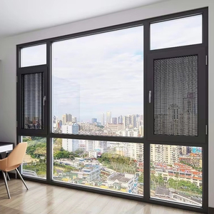 Chất lượng cao giá thấp bên ngoài cửa sổ cửa sổ âm thanh bằng chứng an ninh bên ngoài Mở Cửa Sổ xoay - Product Image 1