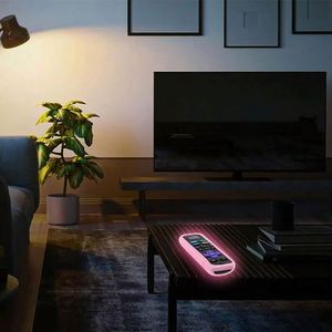 Wholesale Luminous Flexible Silicone Case for TV Remote Control Dust Covers Anti-slip Protective <b>Holder</b> Dust-proof Storage Food - Product Image 3