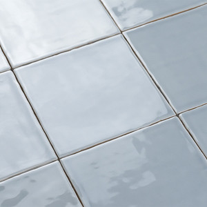 Carrelage Creta-13 Sky 13x13 cm, finition brillante, bords irréguliers - Product Image 6
