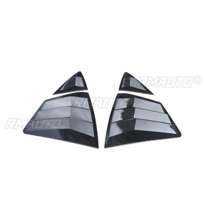 Car Rear Triangle <b>Window</b> Shark Cheek Trim For Toyota 9th generation Camry 2024+ Rear Side <b>Vent</b> <b>Window</b> Trim Cover Car Accessories - Product Image 5