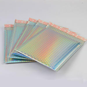 Custom Logo Gold White Black Purple Colored Matte Pink Small Thermal Metallized Poly Bubble <b>Mailer</b> <b>Bag</b> Packaging Envelope - Product Image 4