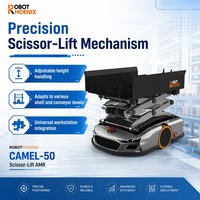 Robot de Transporte de Materiales de Alta Eficiencia, Vehículo Guiado Automatizado (AGV) para Logística