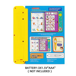 <span class=keywords><strong>Livre</strong></span> audio interactif pour enfants : Éveil <span class=keywords><strong>à</strong></span> la langue anglaise, E-book parlant multifonctionnel - Product Image 3