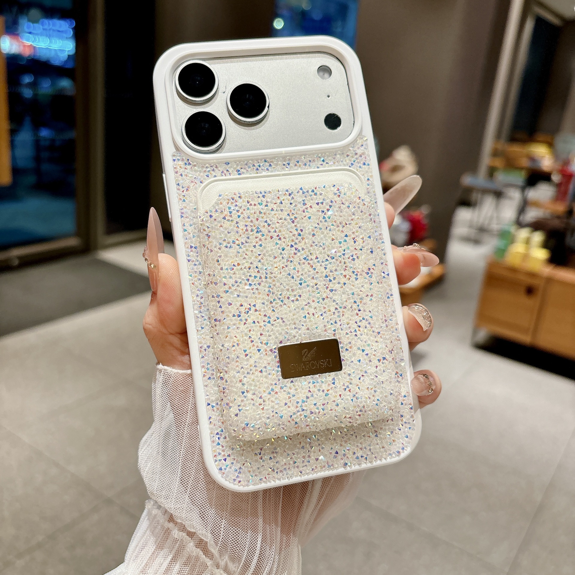 ที่ใส่บัตรสีขาว