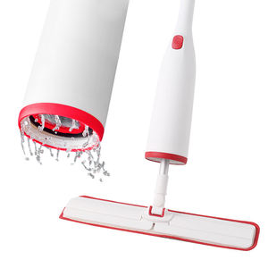 Serpillère plate en microfibre Jesun, lavage mains libres, nettoyage, élimination des poils d'animaux, essorage automatique, élimination des poils de chat, serpillère en microfibre mains libres - Product Image 1