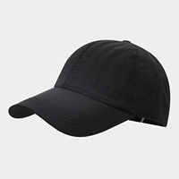 Gorra de béisbol de malla de secado rápido para verano - Gorra deportiva transpirable perforada, visera para correr, senderismo y ciclismo al aire libre