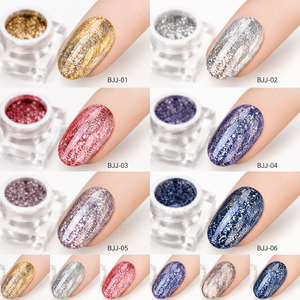 Marca Fengshangmei, Venta al por Mayor <span class=keywords><strong>de</strong></span> Artículos para <span class=keywords><strong>Uñas</strong></span>, Gel Brillante Platino UV para <span class=keywords><strong>Pintar</strong></span> <span class=keywords><strong>Uñas</strong></span> en 3D - Product Image 4