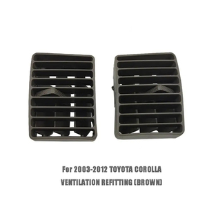 สำหรับ TOYOTA Corolla EX E120 ปี 2003-2012 ชุดติดตั้งช่องระบายอากาศ แผงครอบช่องแอร์รถยนต์ ชุดแต่งขอบครอบช่องแอร์ - Product Image 3