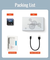 Enregistreur vocal intelligent HD à réduction de bruit avec enregistrement sans perte et protection par mot de passe, écran tactile portable