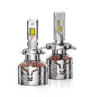 Xenplus Nouvelle Ampoule LED de Phare de Voiture F160 Ultra Lumineuse 30000LM 6000K 320W H7 H11 9005 9006 9012 IP68 pour Voiture Camion SUV