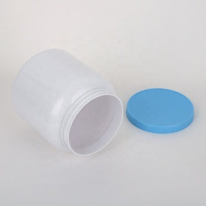Food Grade Recycled PET Round <strong>Empty</strong> Plastic Bottles <strong>Powder</strong> Jars <strong>Tub</strong> for Milk <strong>Protein</strong> <strong>Powder</strong> or Cream with Screw Lids - Product Image 4