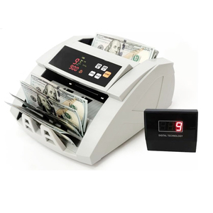 Machine de comptage d'argent portable avec écran LCD, compteurs de billets pour USD <span class=keywords><strong>EUR</strong></span> KES TZS, détecteur de faux billets, machine de comptage de devises - Product Image 2