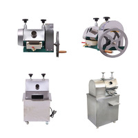Presse-agrumes commercial multifonctionnel pour la canne à sucre Presse-agrumes semi-commercial de grande capacité pour fruits et légumes avec fonction gingembre
