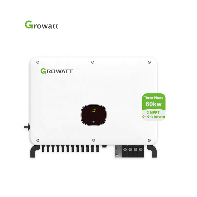 Hot Sale US Version Growatt MAC 60KTL3-X MV on Grid 3 Phase 60KW Solar Inverter