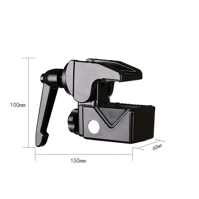 KEKAXI Aluminium Alloy Metal Strong Clip Photo Photography Magic Arm Camera Big Super Clamp