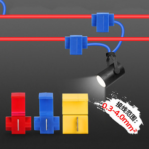 T Tap Red Color <b>Connector</b> 878100 <b>Quick</b> Splice Scotch Lock <b>Connector</b> ,<b>quick</b> Connecting Wire <b>Connector</b> - Product Image 6
