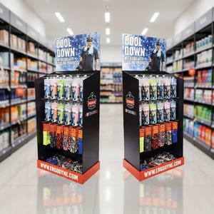 Venta Directa de Fábrica, Exhibidores de Cartón Reciclado Ecológicos para Electrónicos, Plegables y Personalizables, con Ganchos - Product Image 1