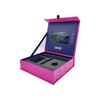 Module d'affichage LCD VALSEN 5 pouces IPS, boîte vidéo en bois, boîte cadeau vidéo pour le marketing